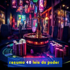 resumo 48 leis do poder